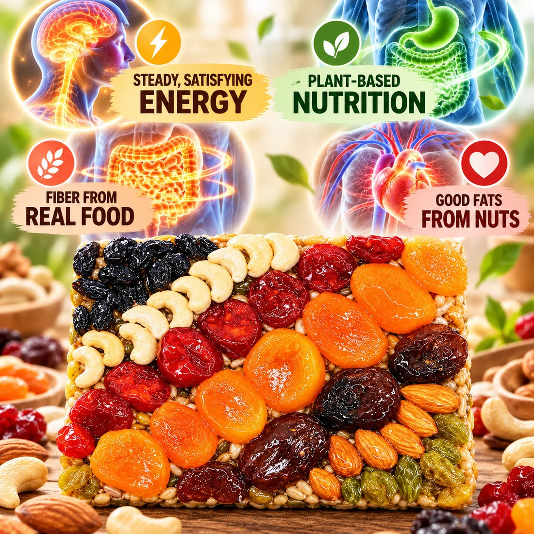8-TREASURE WHOLE-FOOD NUTRITION CAKE