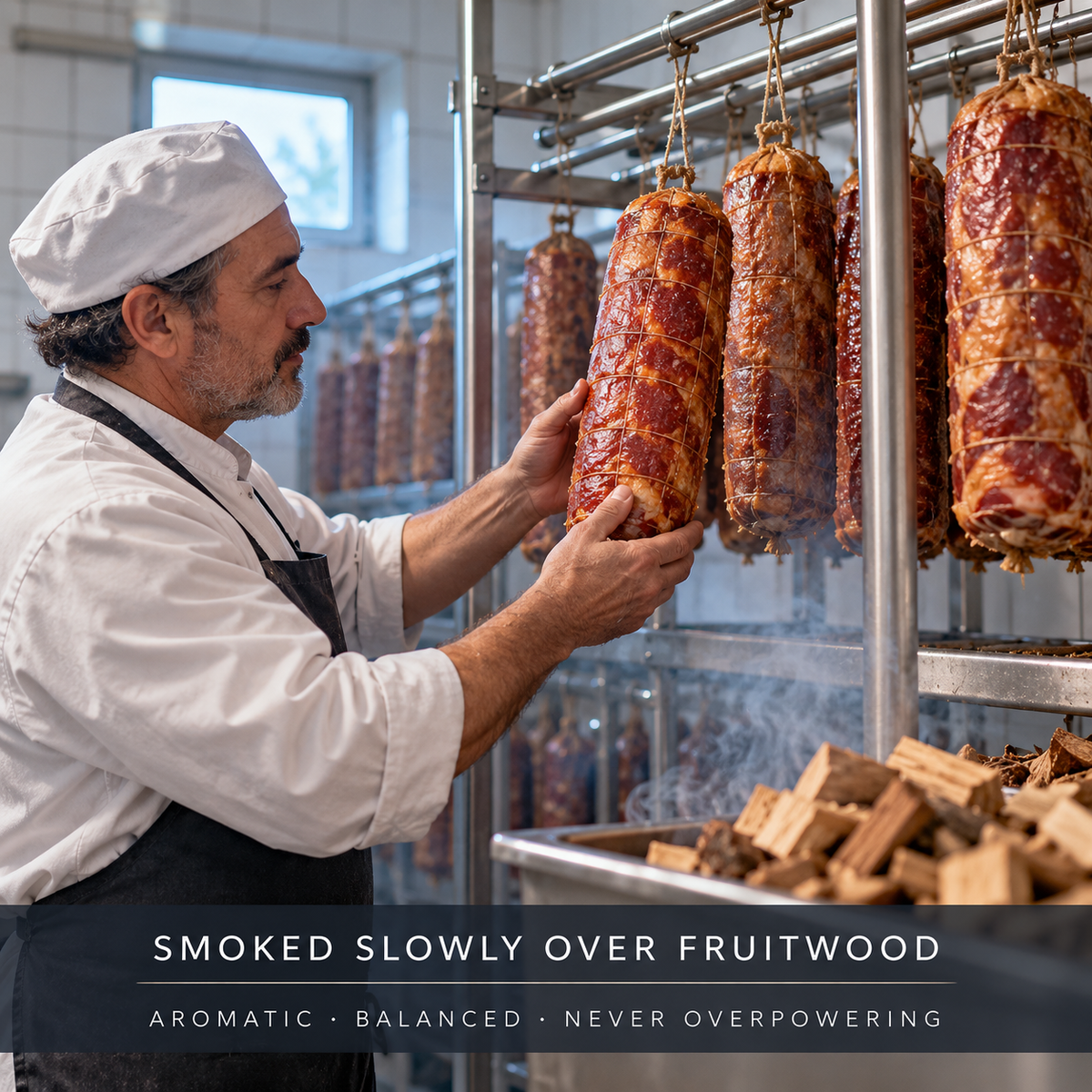FRUITWOOD-SMOKED SPANISH HAM
