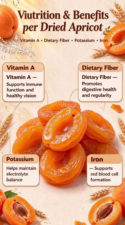 🍑 Naturally Sweet, Golden Goodness — Taste California’s Finest Dried Apricots!