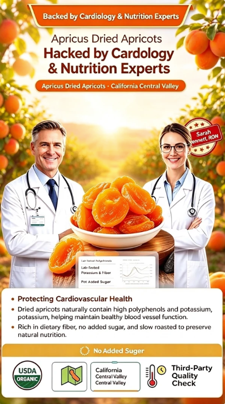 🍑 Naturally Sweet, Golden Goodness — Taste California’s Finest Dried Apricots!